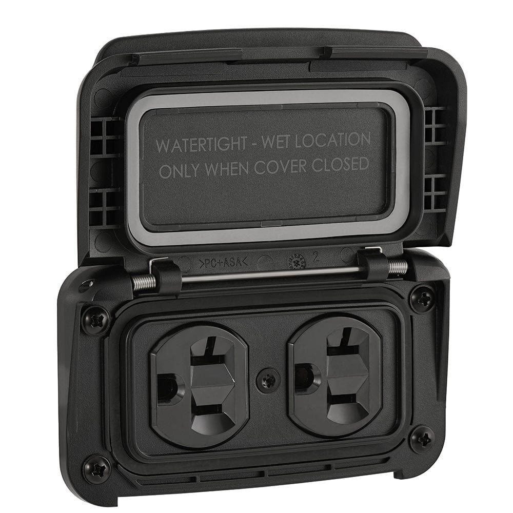 Scanstrut Ventura Series Dual AC Outlet - 125V - 20A [SC - V - P1], Accessories, Scanstrut, , , at Festive Water Paddlesports