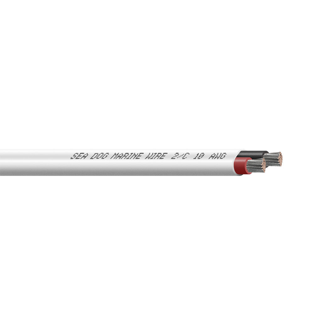 Sea - Dog 10/2 AWG Flat Duplex Wire - Red/Black - 400' [8010206], Wire, Sea - Dog, at Festive Water Paddlesports