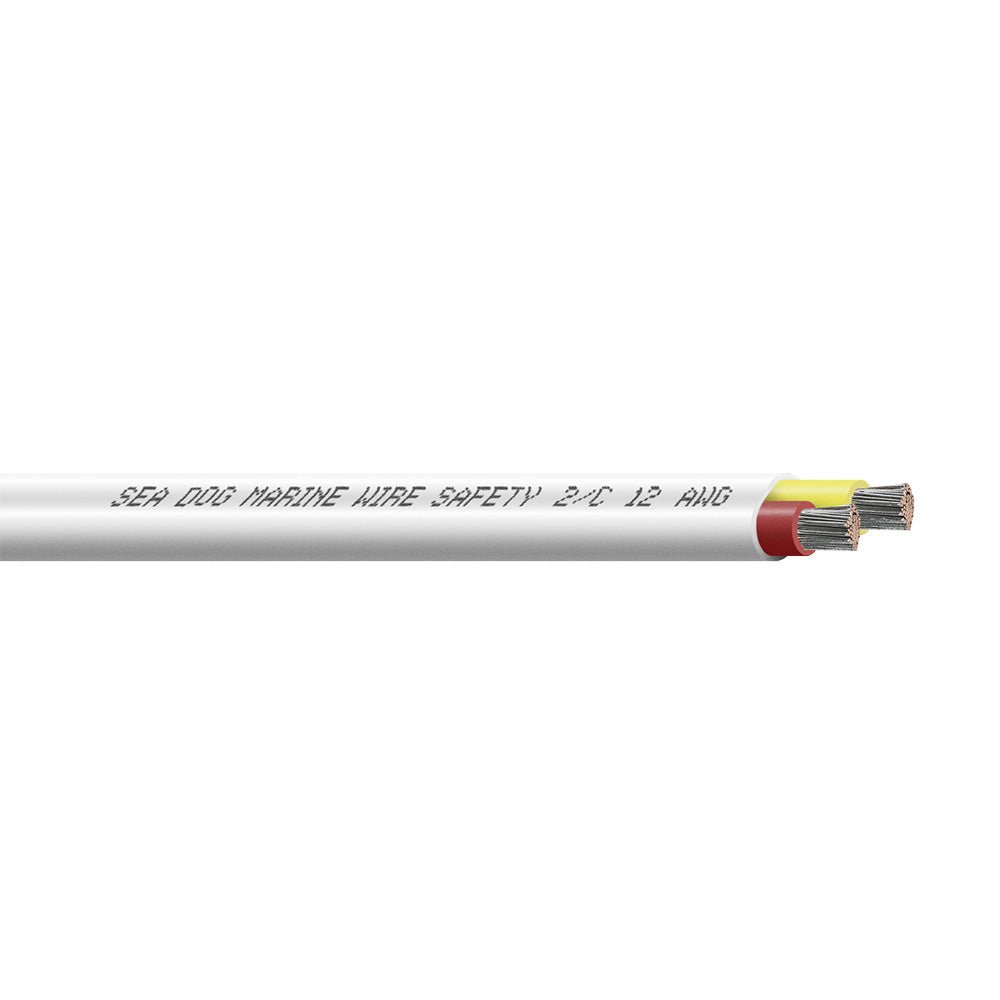 Sea - Dog 12/2 AWG Flat Duplex Safety Wire - Red/Yellow - 250' [8012224], Wire, Sea - Dog, at Festive Water Paddlesports