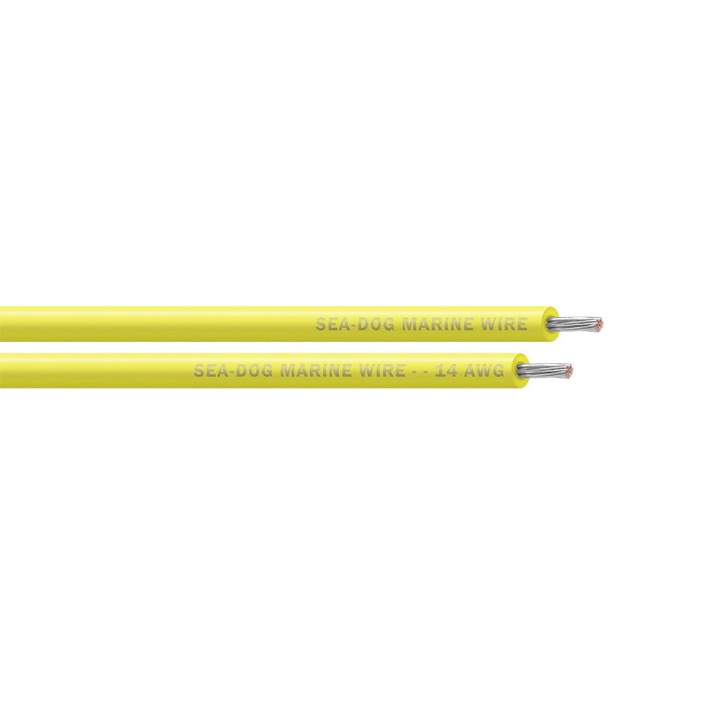 Sea - Dog 14 AWG Yellow Primary Wire - 500' [8014037], Wire, Sea - Dog, at Festive Water Paddlesports