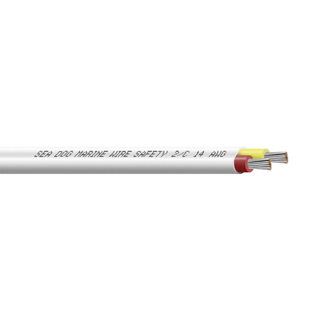 Sea - Dog 14/2 AWG Flat Duplex Safety Wire - Red/Yellow - 1000' [8014229], Wire, Sea - Dog, at Festive Water Paddlesports