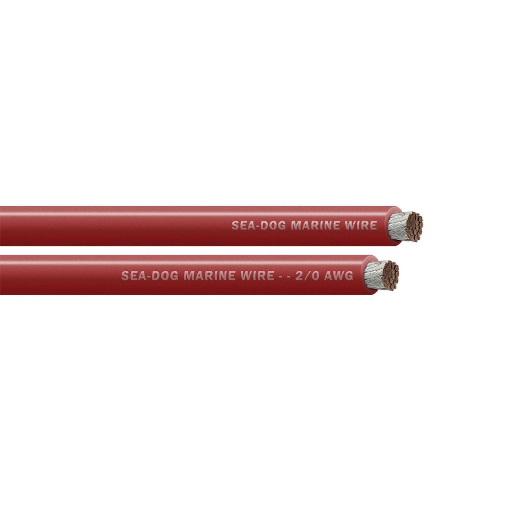 Sea - Dog 2/0 AWG Red Battery Cable - 200' [8021023], Wire, Sea - Dog, at Festive Water Paddlesports