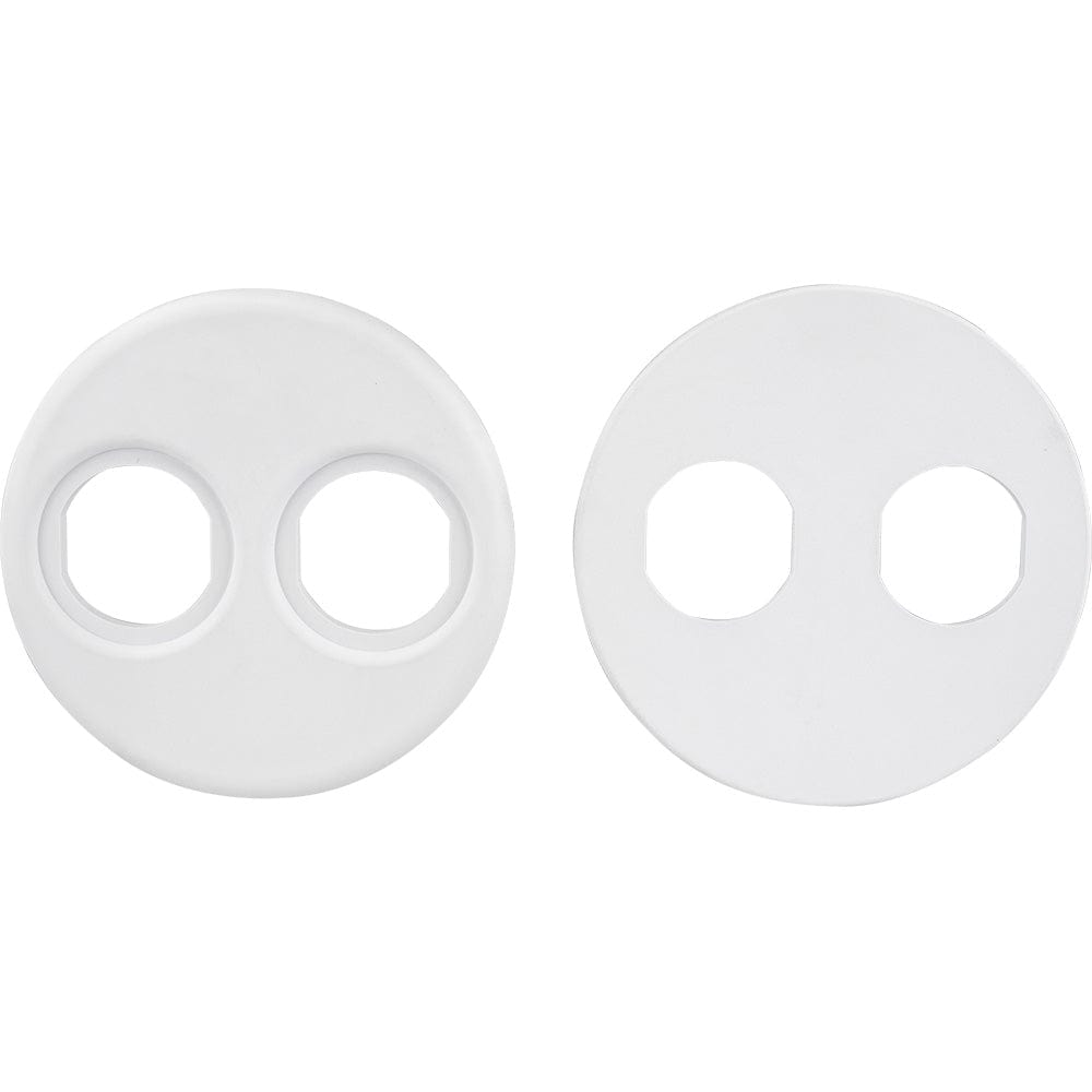 Sea - Dog 4" Gauge Power Socket Adapter Mounting Plate - White [426104 - 1], Accessories, Sea - Dog, , , at Festive Water Paddlesports