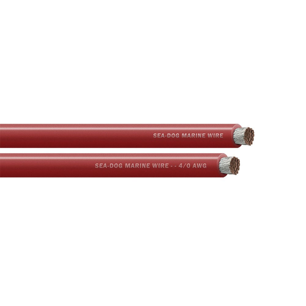 Sea - Dog 4/0 AWG Red Battery Cable - 250' [8041024], Wire, Sea - Dog, at Festive Water Paddlesports
