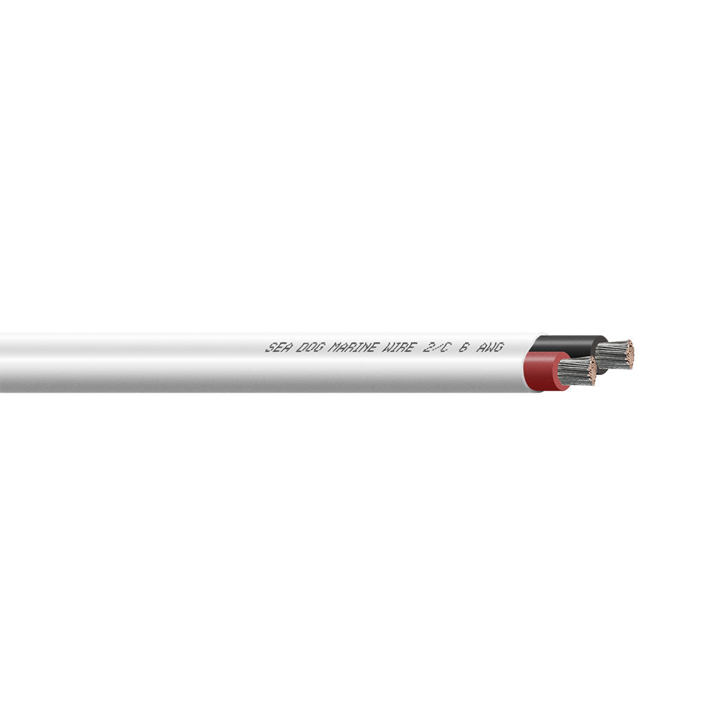 Sea - Dog 6/2 AWG Flat Duplex Wire Red/Black - 100' [8006202], Wire, Sea - Dog, at Festive Water Paddlesports