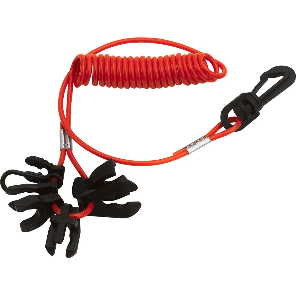 Sea - Dog 7 Key Kill Switch Universal Lanyard [420495 - 1], Switches & Accessories, Sea - Dog, , , at Festive Water Paddlesports