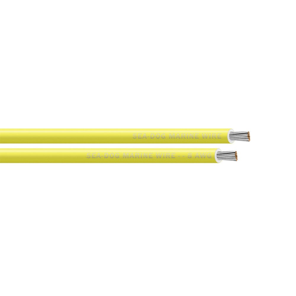 Sea - Dog 8 AWG Yellow Primary Wire - 250' [8008034], Wire, Sea - Dog, at Festive Water Paddlesports