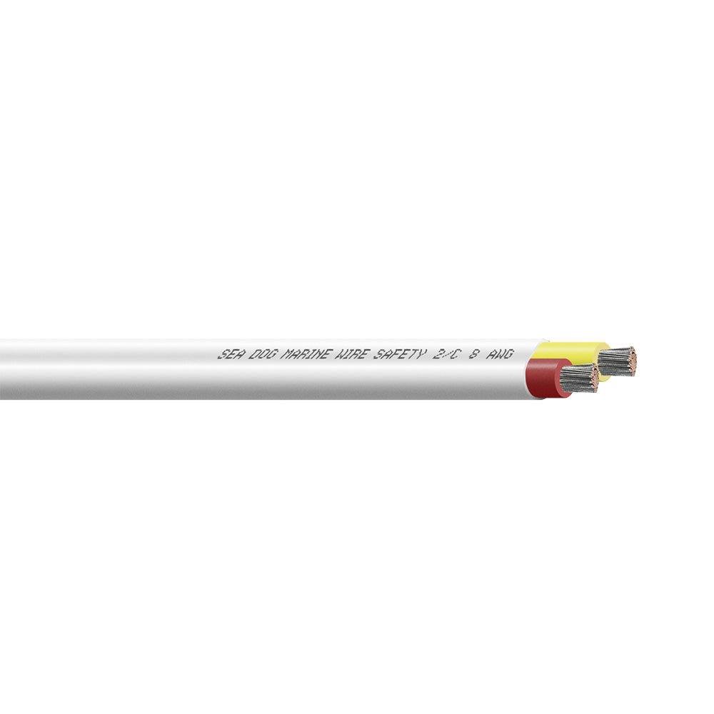 Sea - Dog 8/2 AWG Flat Duplex Safety Wire Red/Yellow - 50' [8008221], Wire, Sea - Dog, at Festive Water Paddlesports