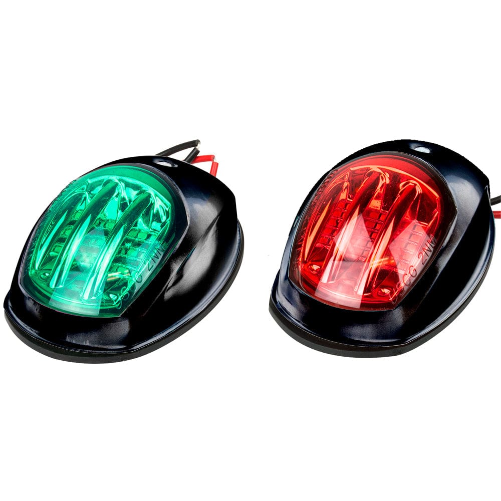Sea - Dog Black LED Navigation Lights - Port Starboard [400073 - 1], Navigation Lights, Sea - Dog, , , at Festive Water Paddlesports