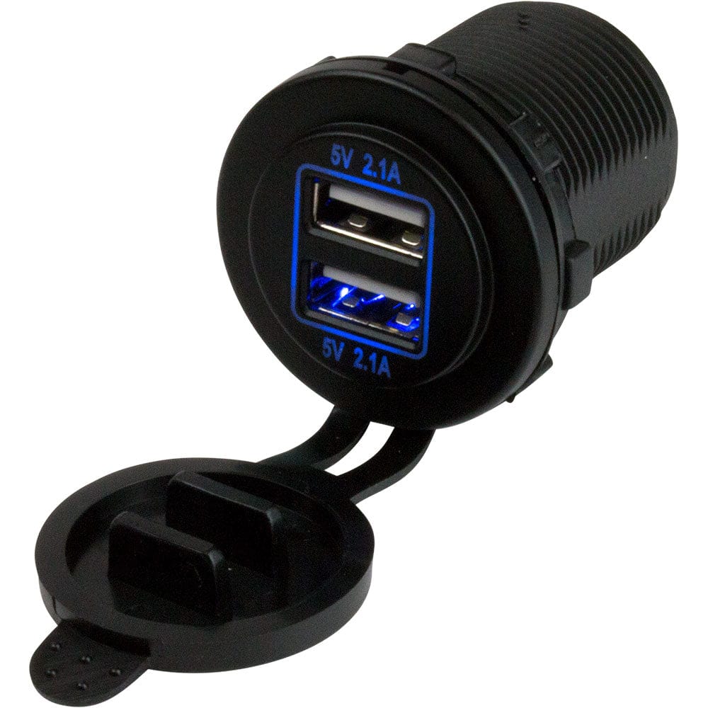 Sea - Dog Dual USB Power Socket [426515 - 1], Accessories, Sea - Dog, , , at Festive Water Paddlesports