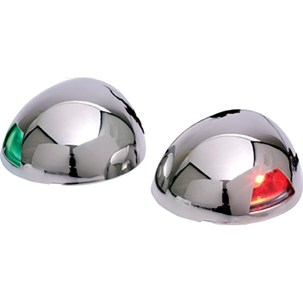 Sea - Dog LED Top Mount Side Lights - Stamped 304 Stainless Steel Housing/Investment Cast 316 Stainless Steel Base [400069 - 1], Navigation Lights, Sea - Dog, , , at Festive Water Paddlesports