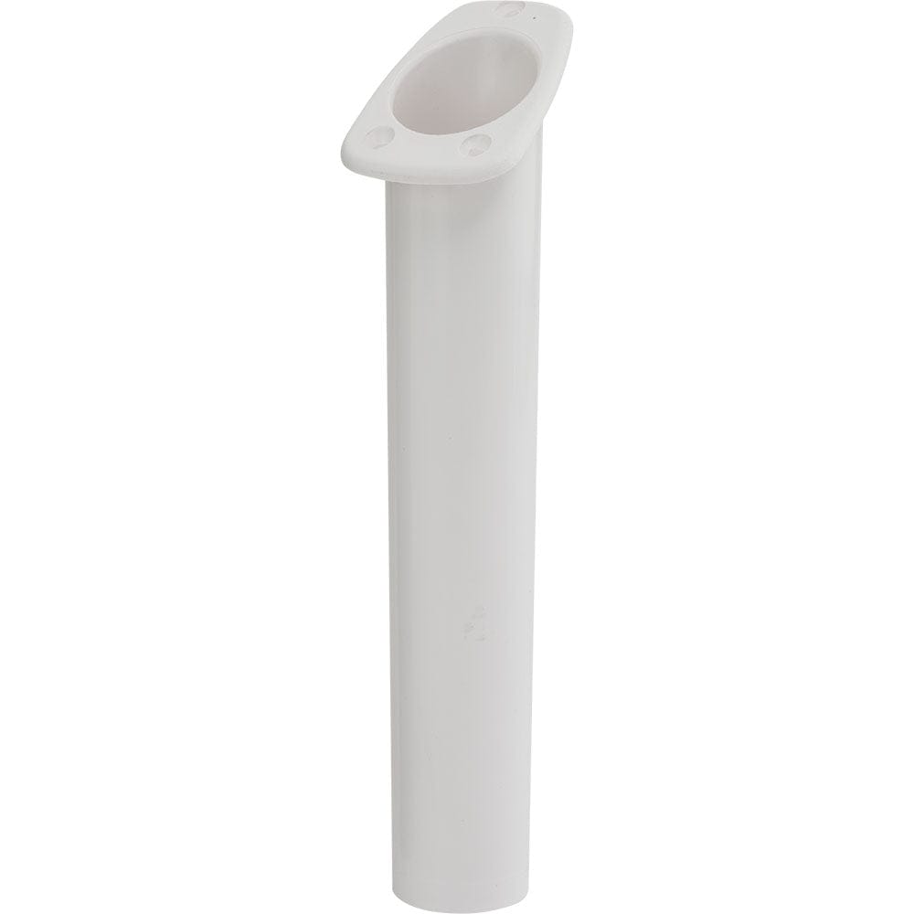 Sea - Dog Narrow Gunnel Flush Mount Rod Holder - White [325061 - 1], Rod Holders, Sea - Dog, , , at Festive Water Paddlesports