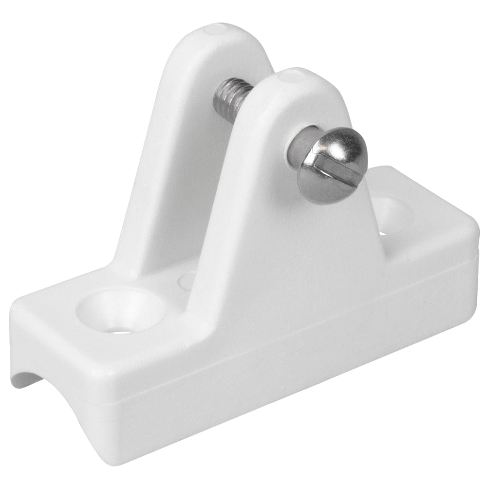 Sea - Dog Nylon Concave Deck Hinge - White [273241 - 1], Bimini Top Fittings, Sea - Dog, , , at Festive Water Paddlesports