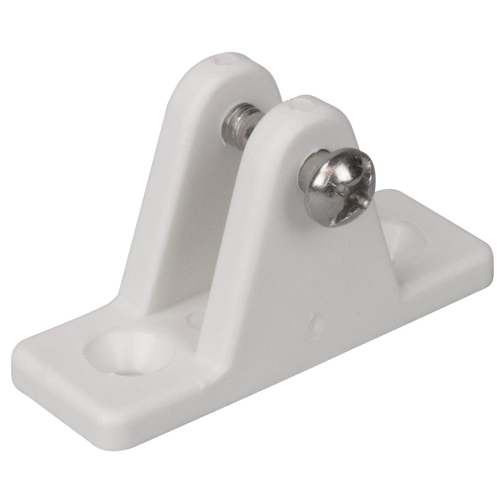 Sea - Dog Nylon Deck Hinge - White [273201 - 1], Bimini Top Fittings, Sea - Dog, , , at Festive Water Paddlesports
