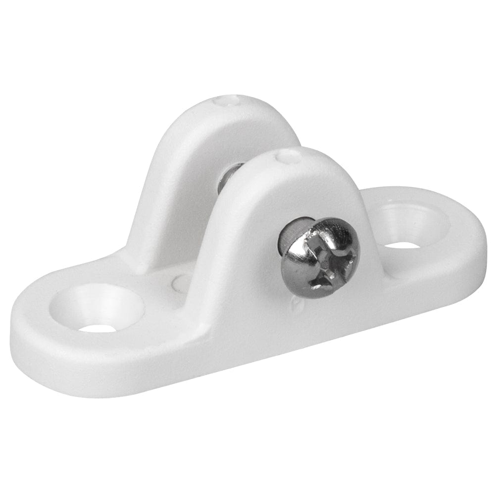 Sea - Dog Nylon Small Deck Hinge - White [273206 - 1], Bimini Top Fittings, Sea - Dog, , , at Festive Water Paddlesports