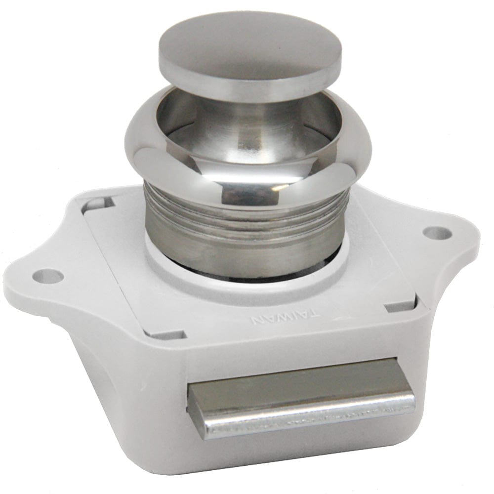 Sea - Dog Push Button Rim Latch - Stainless Steel/Plastic Housing [225300 - 1], Latches, Sea - Dog, , , at Festive Water Paddlesports