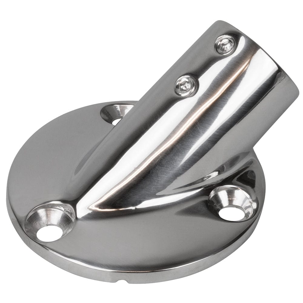 4" Round Base 30 316 Stainless Steel - 1" OD [280301 - 1], Rail Fittings, Sea - Dog, , , at Festive Water Paddlesports