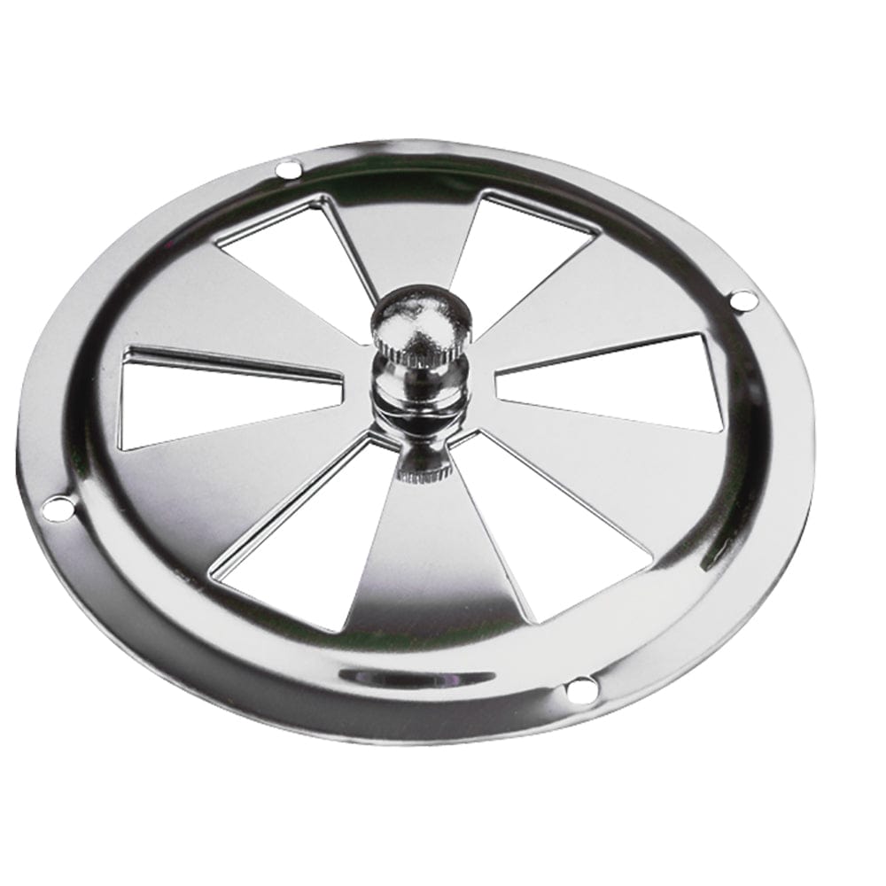 Sea - Dog Stainless Steel Butterfly Vent - Center Knob - 5" [331450 - 1], Vents, Sea - Dog, , , at Festive Water Paddlesports