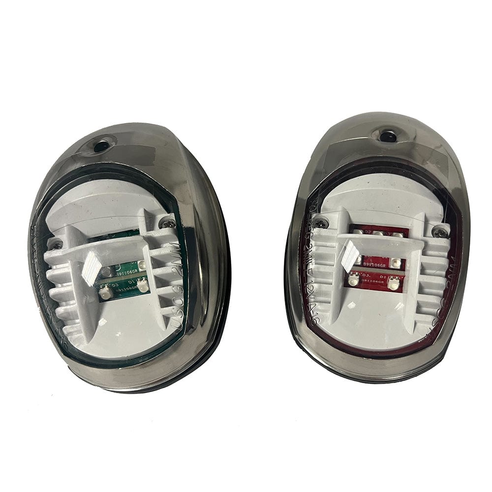 Sea - Dog Stainless Steel LED Navigation Lights - Port Starboard [400070 - 1], Navigation Lights, Sea - Dog, , , at Festive Water Paddlesports