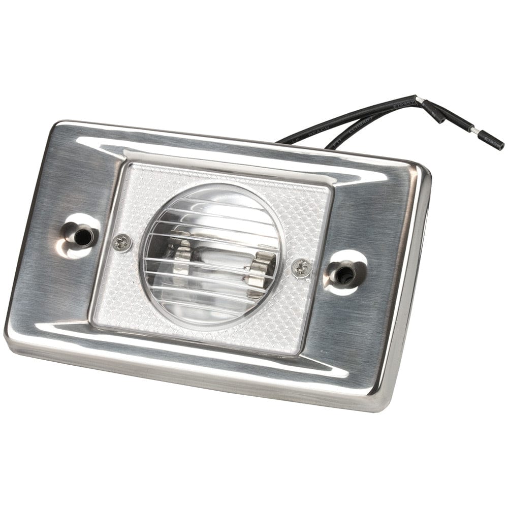 Sea - Dog Stainless Steel Rectangular Transom Light [400136 - 1], Navigation Lights, Sea - Dog, , , at Festive Water Paddlesports