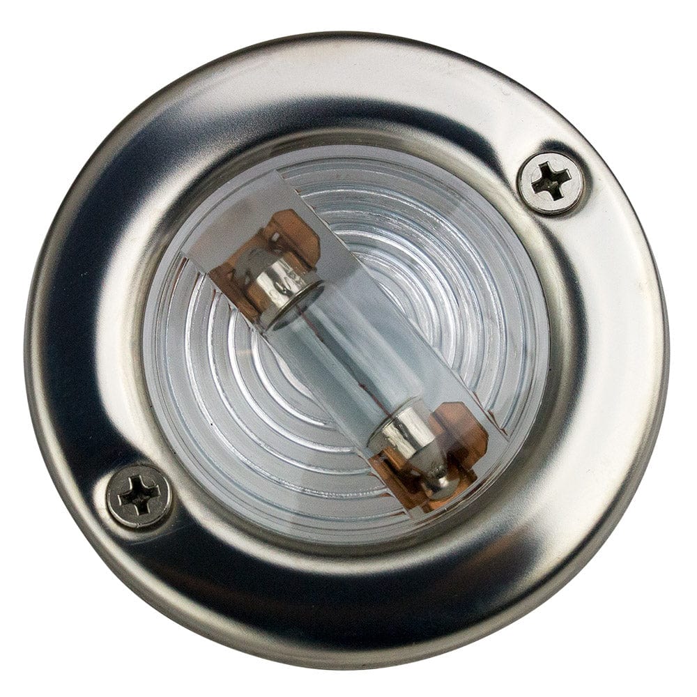 Sea - Dog Stainless Steel Round Transom Light [400135 - 1], Navigation Lights, Sea - Dog, , , at Festive Water Paddlesports
