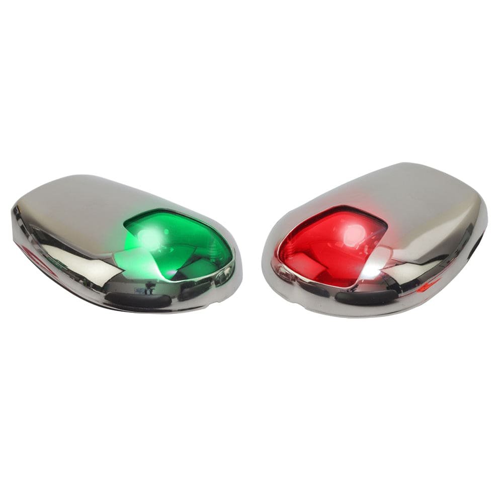 Sea - Dog Stainless Steel Side Mount LED Navigation Lights - 2 NM - Port Starboard [400079 - 1], Navigation Lights, Sea - Dog, , , at Festive Water Paddlesports