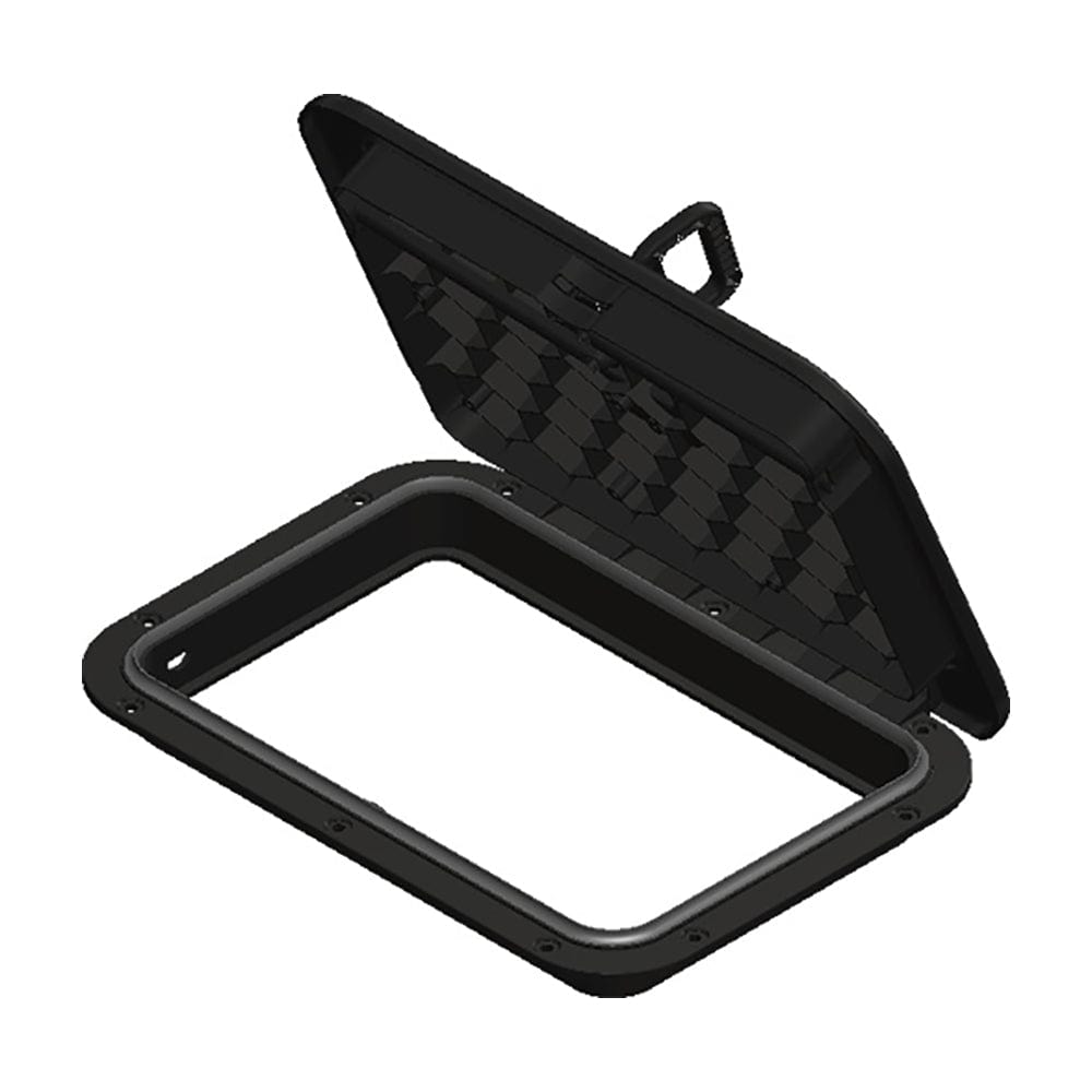 Sea - Dog Triple Lock Rectangular Marine Hatch - 10" x 14" - Black [336525 - 3], Hatches, Sea - Dog, , , at Festive Water Paddlesports