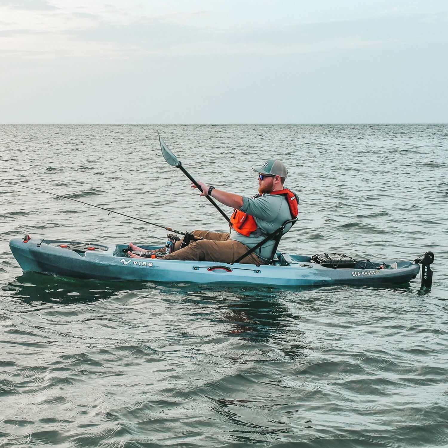 Sea Ghost 110, Fishing Kayak, Vibe Kayaks, Raven at Festive Water Paddlesports