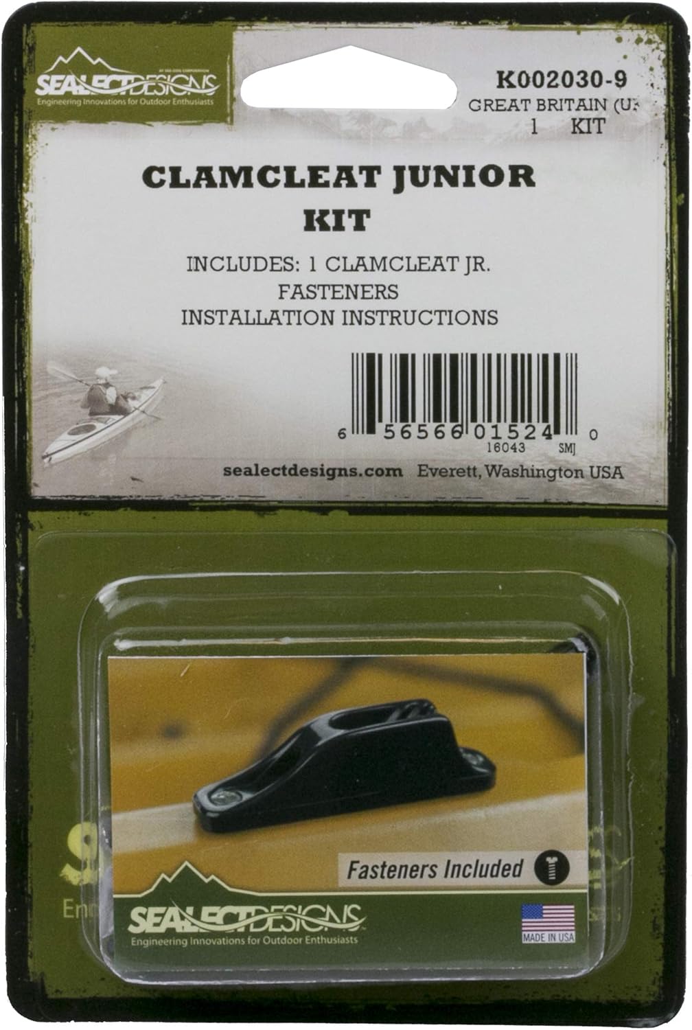 Sea - Lect Designs Clamcleat Jr. Kit, Kayak Rigging, Sea - Lect Designs, at Festive Water Paddlesports