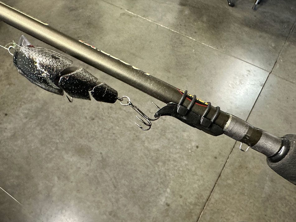 SecureHook Lure Keeper Rod Attachment, General Accessories, YakGadget, LLC, , , at Festive Water Paddlesports