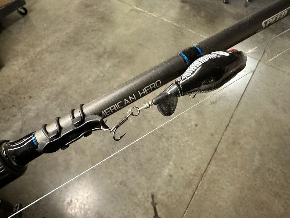 SecureHook Lure Keeper Rod Attachment, General Accessories, YakGadget, LLC, , , at Festive Water Paddlesports