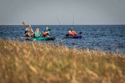 Shaka 100, Kayaks, Vibe Kayaks, Caribbean Blue at Festive Water Paddlesports
