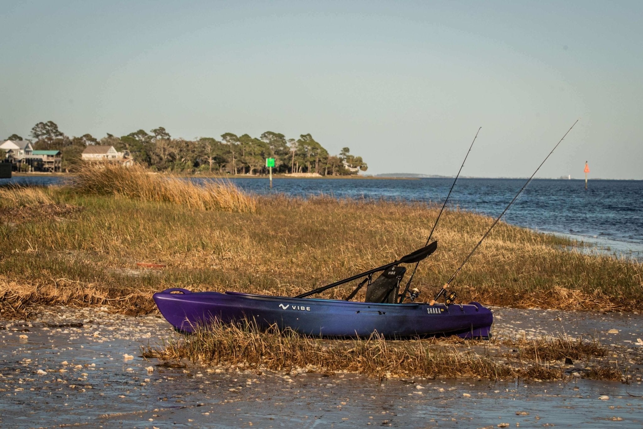 Shaka 100, Kayaks, Vibe Kayaks, Caribbean Blue at Festive Water Paddlesports