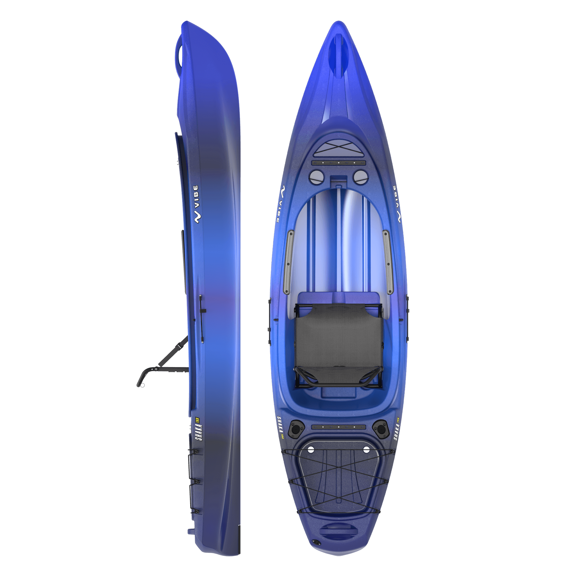 Shaka 100, Kayaks, Vibe Kayaks, Caribbean Blue at Festive Water Paddlesports