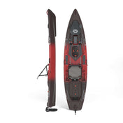 Shearwater 125, Fishing Kayak, Vibe Kayaks, Tsunami Red at Festive Water Paddlesports