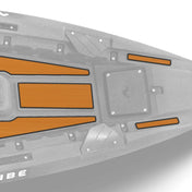 Shearwater 125 Premium Deck Padding, Deck Padding, Vibe Kayaks, Black at Festive Water Paddlesports