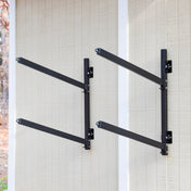 Shenandoah Kayak Storage | Outdoor Adjustable Rack | 2 Levels, Wall Mounted, StoreYourBoard, , , at Festive Water Paddlesports