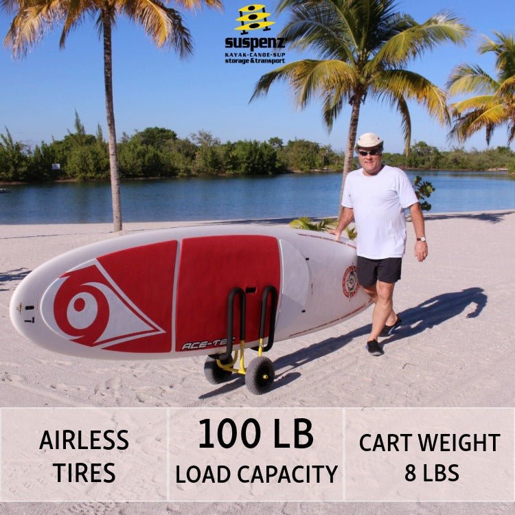 Single - UP SUP Airless Cart, Carts, Suspenz, Airless Cart Only at Festive Water Paddlesports