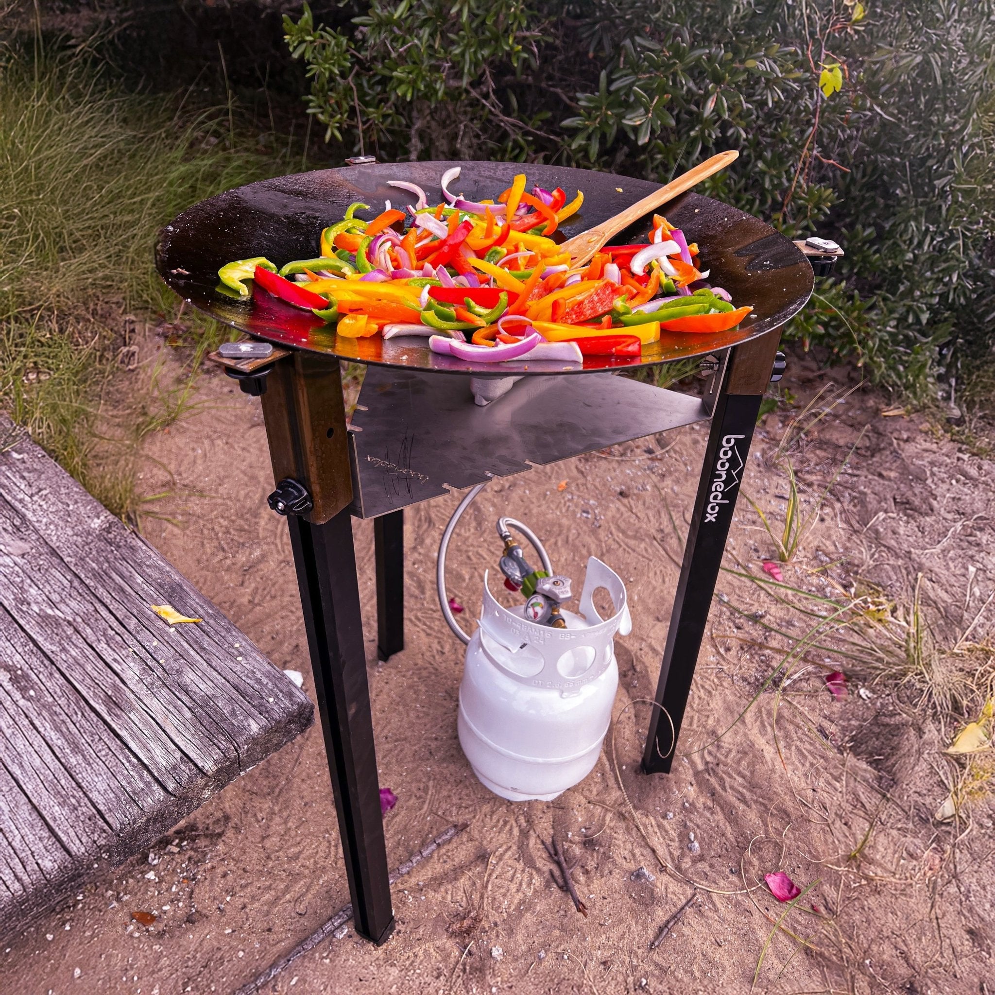 Skedaddle Portable Propane Cooking Wok, , Boonedox USA, at Festive Water Paddlesports