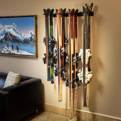 Snowbasin Ski Storage Rack | Holds 8 Pairs of Skis, Wall Mounted, StoreYourBoard, , , at Festive Water Paddlesports