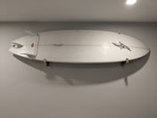 Solid Oak Surfboard Display | Minimalist Wood Rack | Holds 20 lbs, Wall Mounted, StoreYourBoard, , , at Festive Water Paddlesports