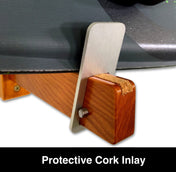 Solid Oak Wakeboard Display | Minimalist Wood Rack | Holds 20 lbs, Wall Mounted, StoreYourBoard, , , at Festive Water Paddlesports