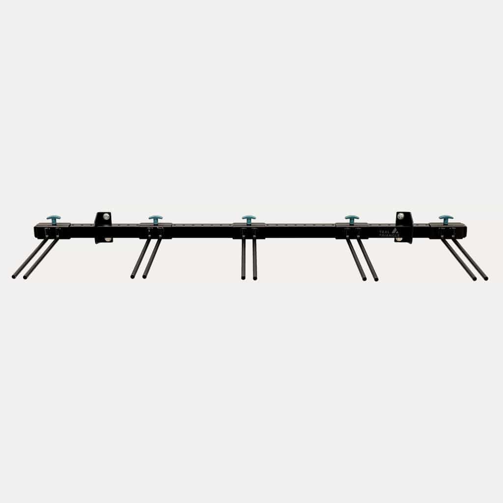 Solitude Ski Rack | Adjustable Wall Storage System | Holds 10 Pairs of Skis, Wall Mounted, StoreYourBoard, , , at Festive Water Paddlesports