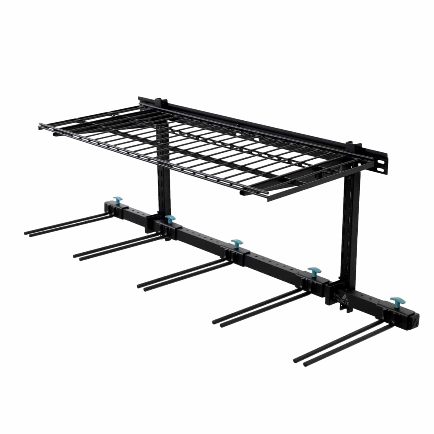 Solitude Ski + Shelf | Adjustable Wall Storage System | Holds 10 Pairs of Skis, Wall Mounted, StoreYourBoard, , , at Festive Water Paddlesports