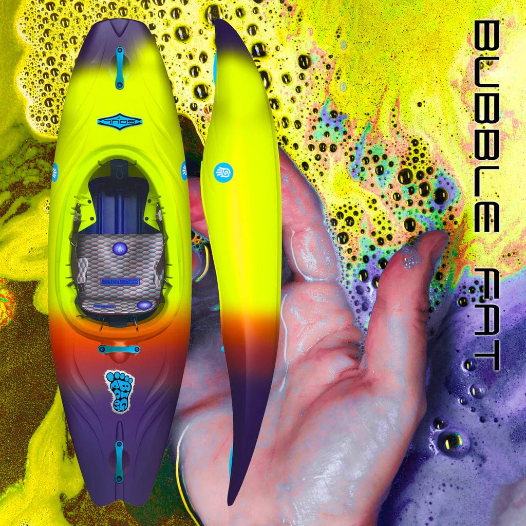 Soul BigFoot Whitewater Kayak, Whitewater Kayak, Soul Waterman, Bubble Fat - Supertough, , at Festive Water Paddlesports