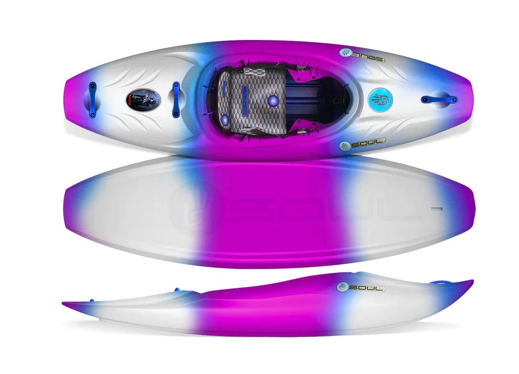 Soul Booster Whitewater Kayak, Whitewater Kayak, Soul Waterman, Cherry Blossom, SuperLight, at Festive Water Paddlesports
