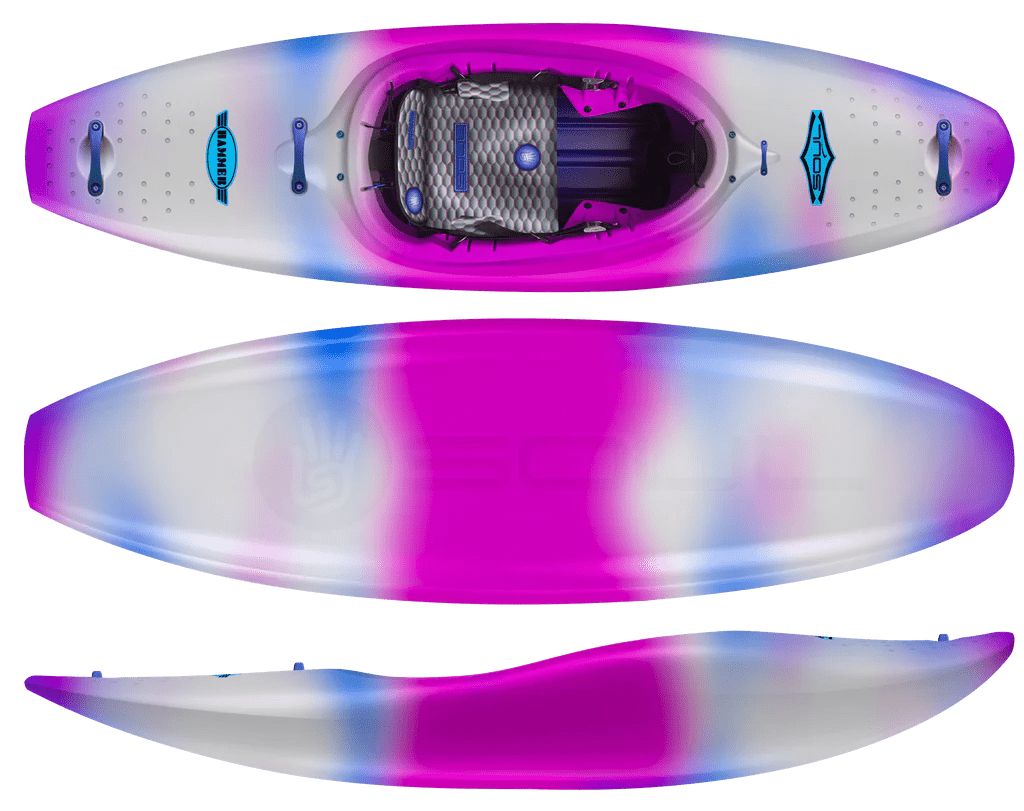 Soul Hammer Whitewater Kayak, Whitewater Kayak, Soul Waterman, Cherry Blossom, SuperLight, at Festive Water Paddlesports
