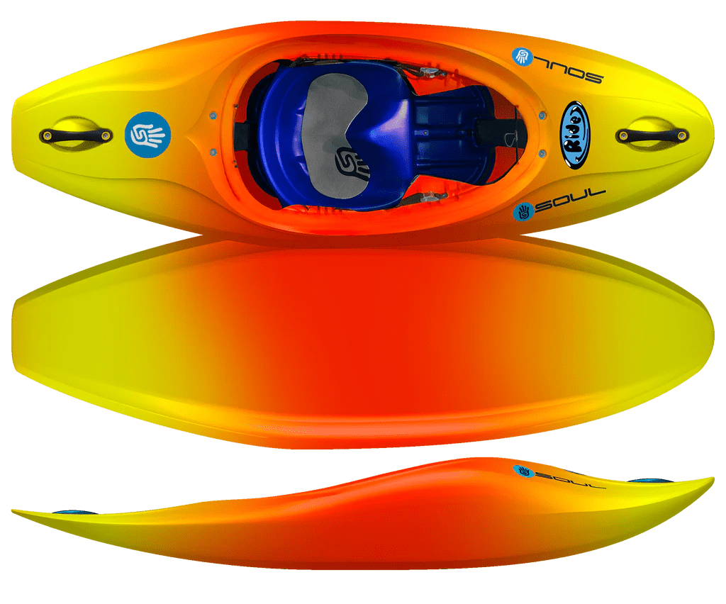 Soul Ride Kids Kayak, Kids Kayak, Soul Waterman, Tequila Sunrise, , at Festive Water Paddlesports