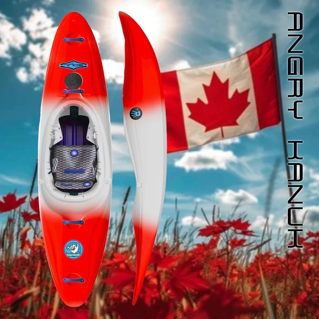 Soul Super SendR Whitewater Kayak, Whitewater Kayak, Soul Waterman, Angry Kanuk, , at Festive Water Paddlesports