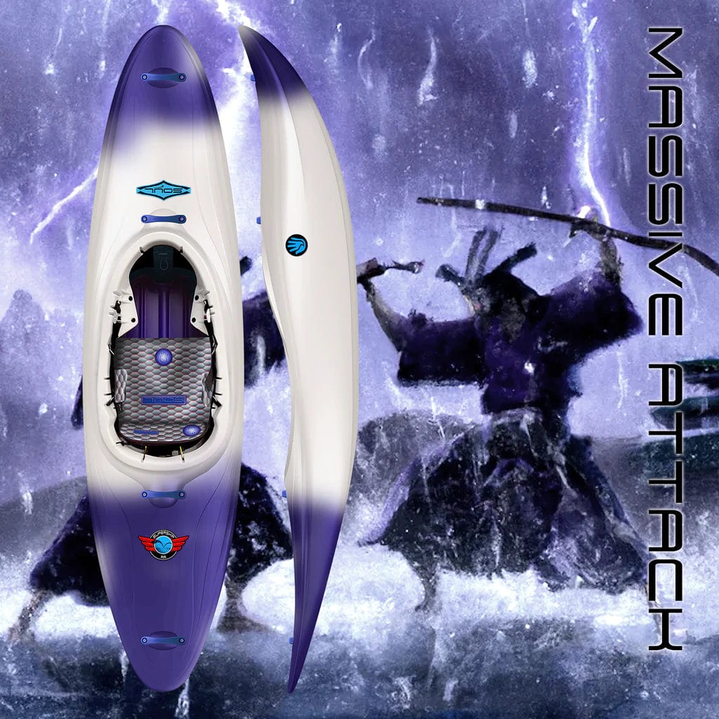 Soul Super Skipper RR, Whitewater Kayak, Soul Waterman, Massive Attack, , at Festive Water Paddlesports
